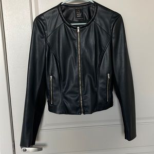 Faux leather jacket from Zara